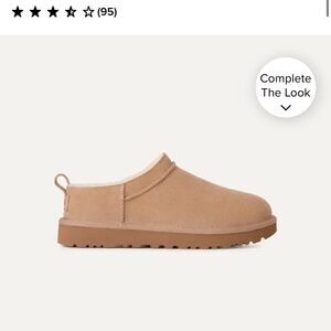 UGG Micro Suede Ankle Boots Slippers